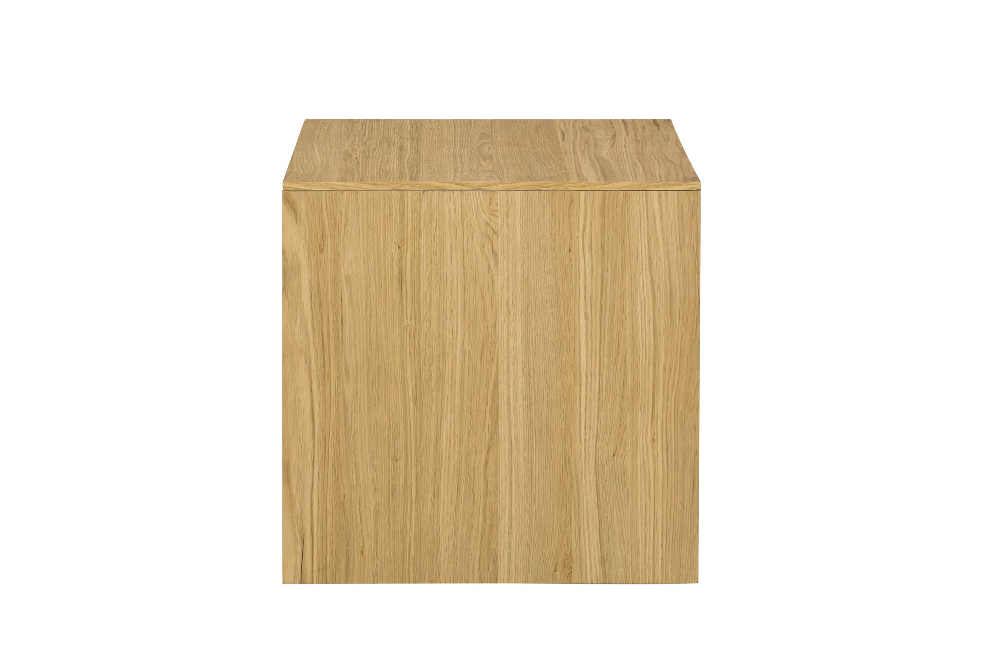 Harold Natural Oak Finish End Table FredCo