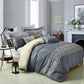 Harrison 100% Cotton Oriental Embroidered Duvet Cover Pillow Sham Set FredCo