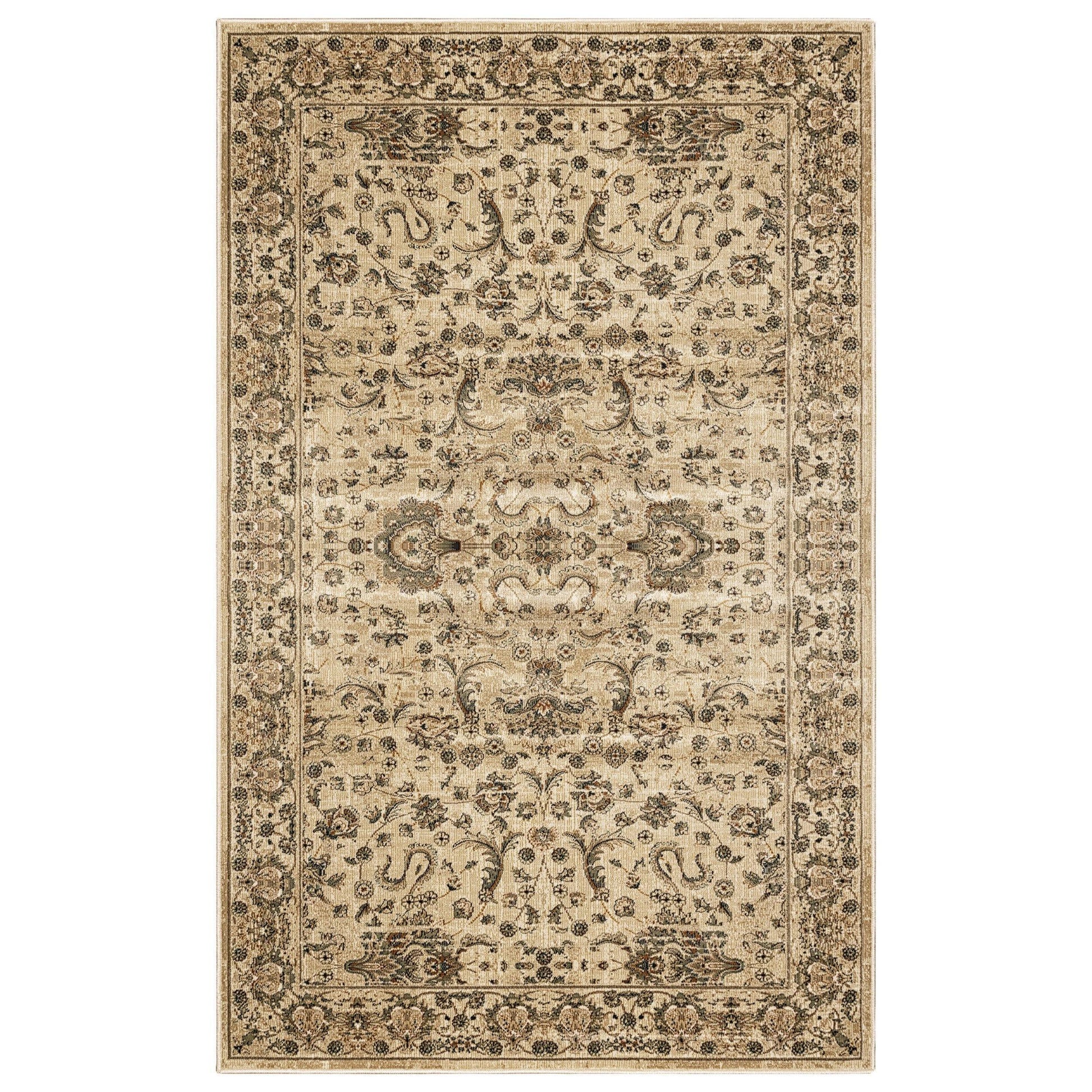Hasini Vintage Oriental Floral Rug FredCo