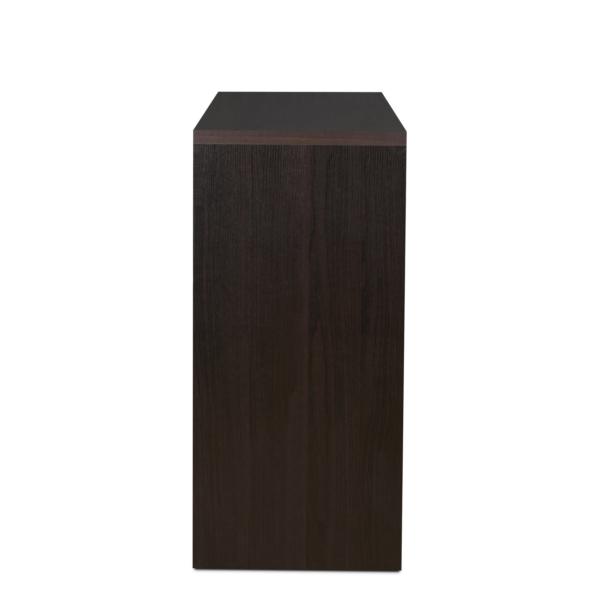 Hazen Espresso Finish Wine Cabinet III FredCo