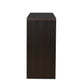 Hazen Espresso Finish Wine Cabinet III FredCo