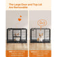 Heavy-Duty Dog Crate 36.4 x 22.6 x 25.2 Inches FredCo