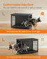 Heavy-Duty Dog Crate Furniture Ink Black FredCo