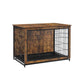 Heavy-Duty Dog Crate Furniture Rustic Brown FredCo
