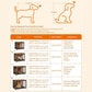 Heavy-Duty Dog Crate Furniture Rustic Brown FredCo