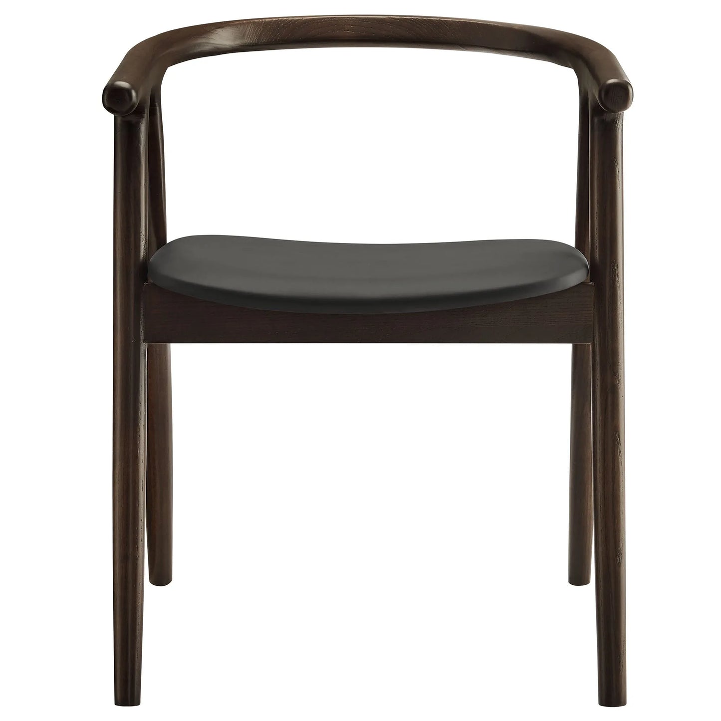 Henry Vegan Leather and Wood Dining Chair by Modway EEI-7291 FredCo