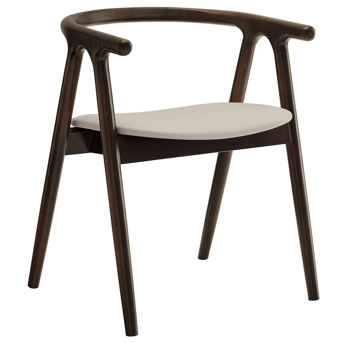 Henry Vegan Leather and Wood Dining Chair by Modway EEI-7291 FredCo