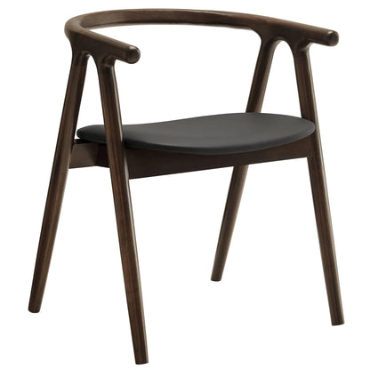Henry Vegan Leather and Wood Dining Chair by Modway EEI-7291 FredCo