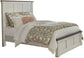 Hillcrest 5-piece Queen Panel Bedroom Set White and Dark Rum Coaster FredCo