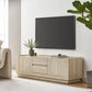 Hollis 59" Travertine TV Stand by Modway FredCo