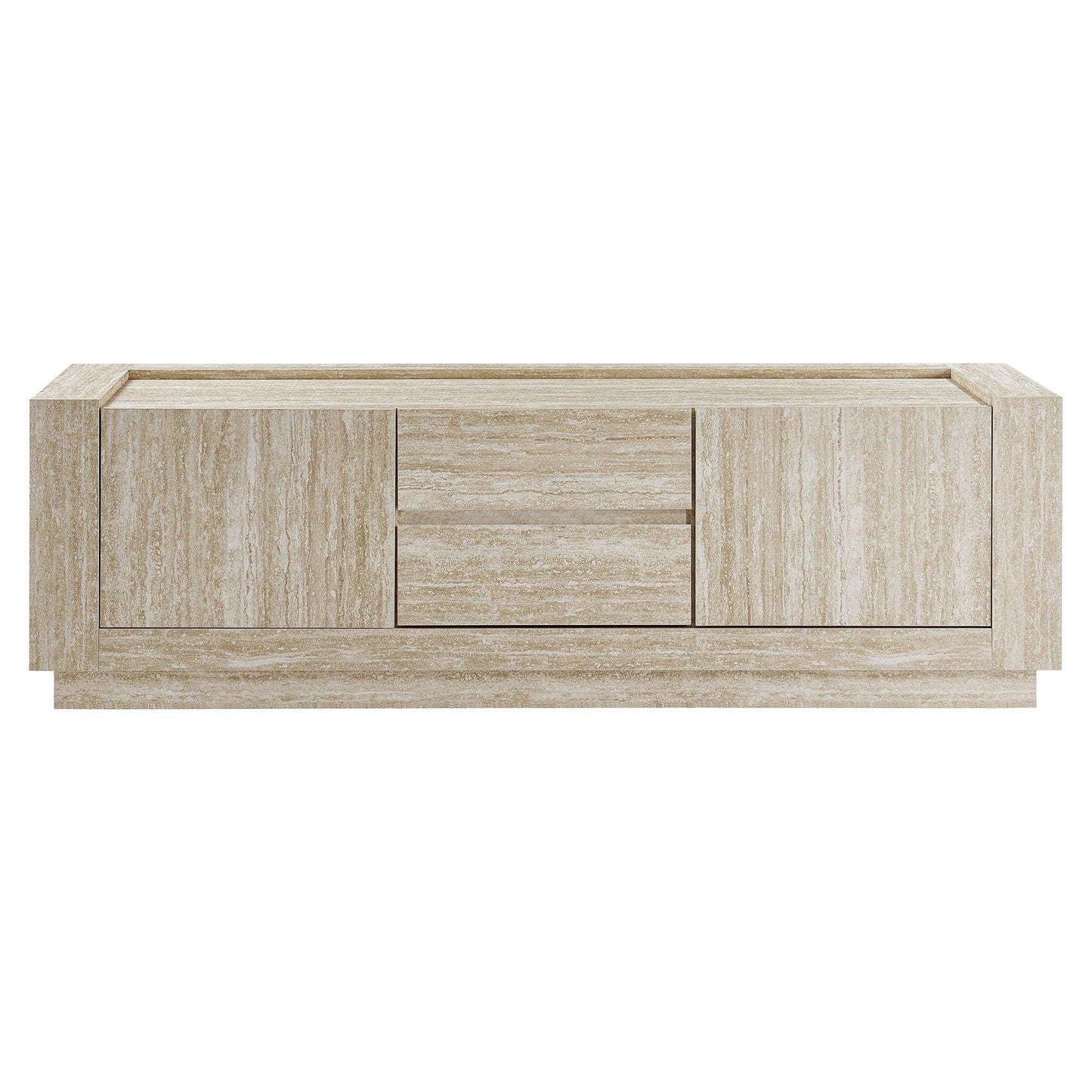 Hollis 59" Travertine TV Stand by Modway FredCo