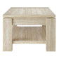 Hollis Travertine Coffee Table by Modway FredCo