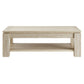 Hollis Travertine Coffee Table by Modway FredCo
