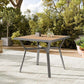 HOME Sencillo Collection - 5 Piece Patio Furniture Set, 4 Dining Chairs, 1 Dining Table FredCo