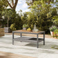 HOME Sencillo Collection - 6 Piece Patio Furniture Set, 1 Coffee Table, 1 Loveseat, 2 Lounge Chairs and 2 Ottomans FredCo