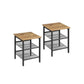 Honey Brown Side Tables FredCo