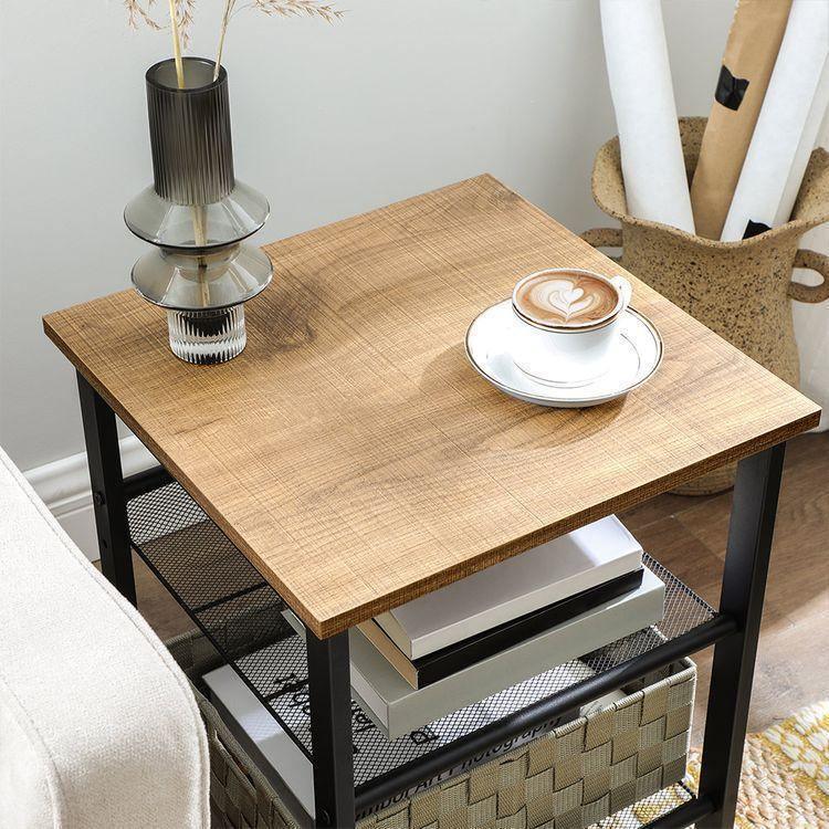 Honey Brown Side Tables FredCo