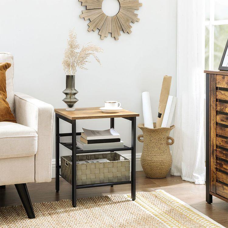 Honey Brown Side Tables FredCo