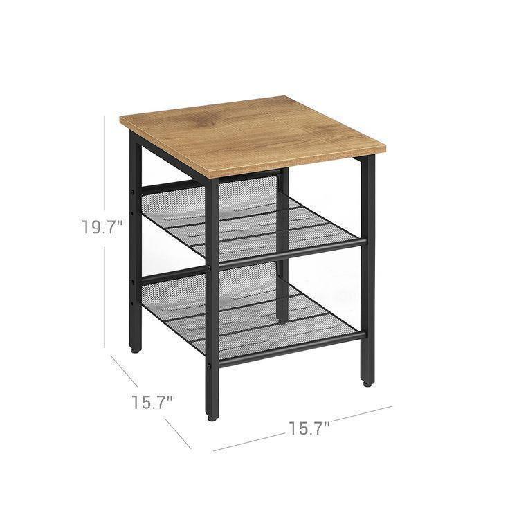 Honey Brown Side Tables FredCo