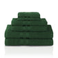 Honeycomb 100% Combed Cotton 500GSM Solitaire Border 6-Piece Towel Set FredCo