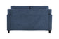 Horatio Navy Chenille 2 Seater Loveseat FredCo