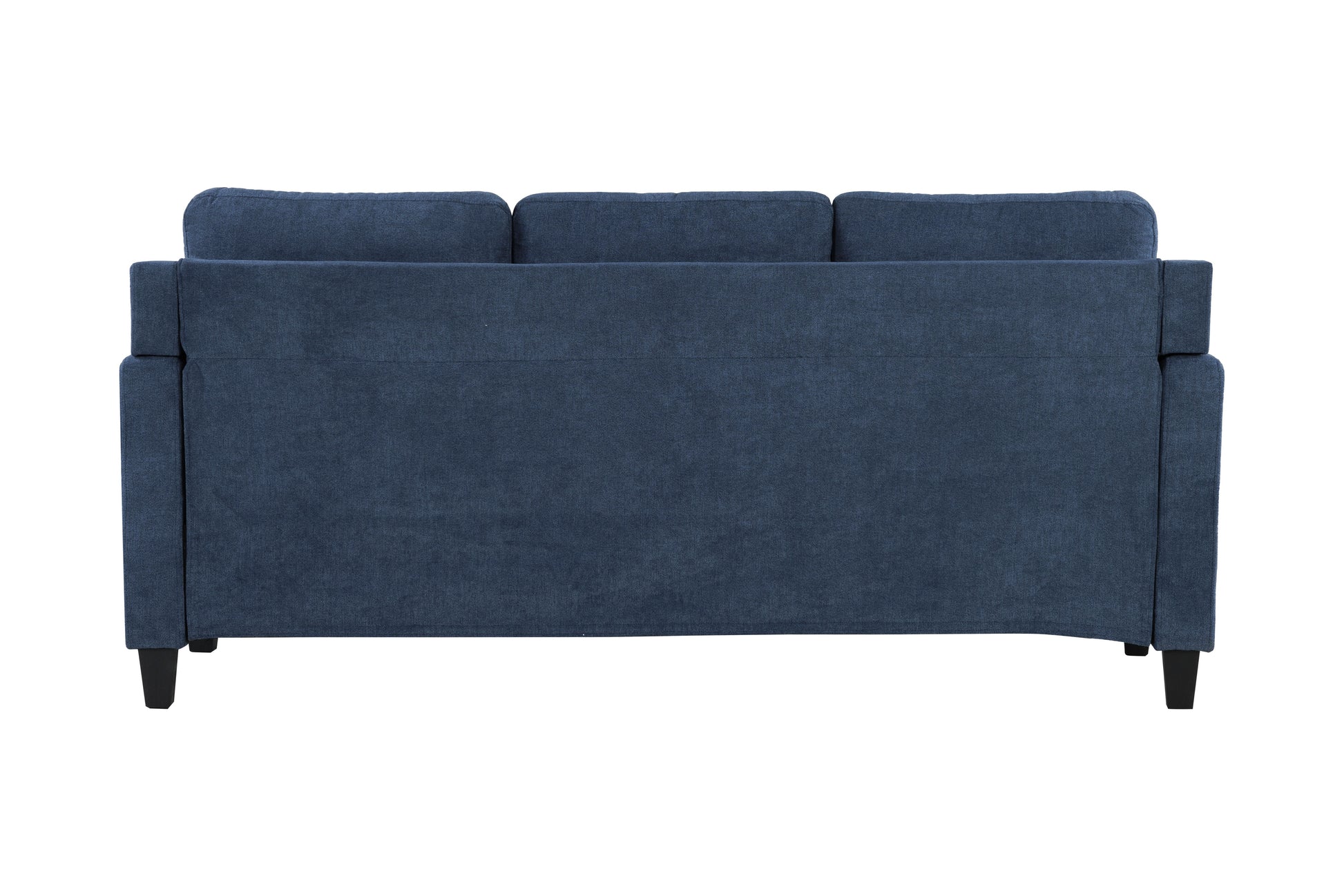 Horatio Navy Chenille 3 Seater Sofa FredCo