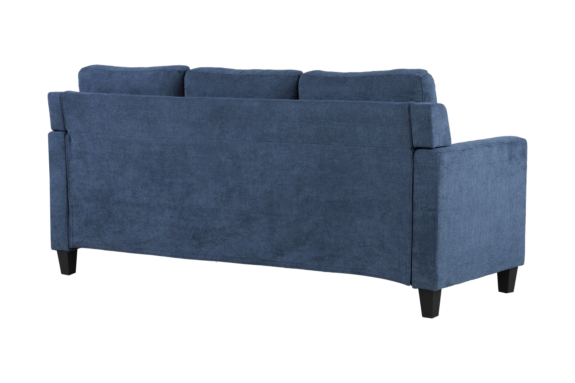 Horatio Navy Chenille 3 Seater Sofa FredCo