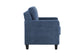 Horatio Navy Chenille Chair FredCo