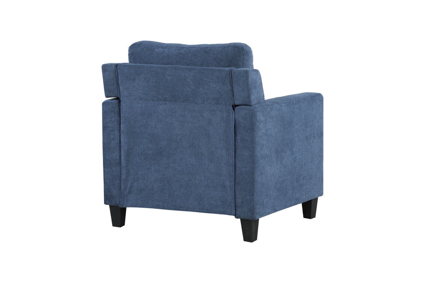 Horatio Navy Chenille Chair FredCo