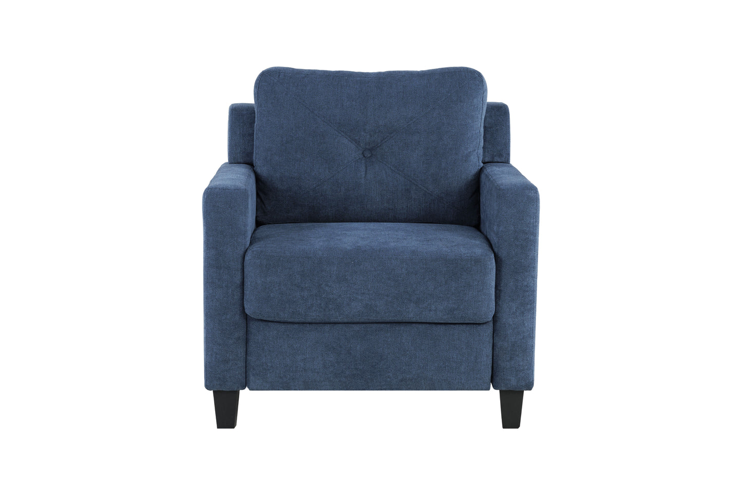 Horatio Navy Chenille Chair FredCo
