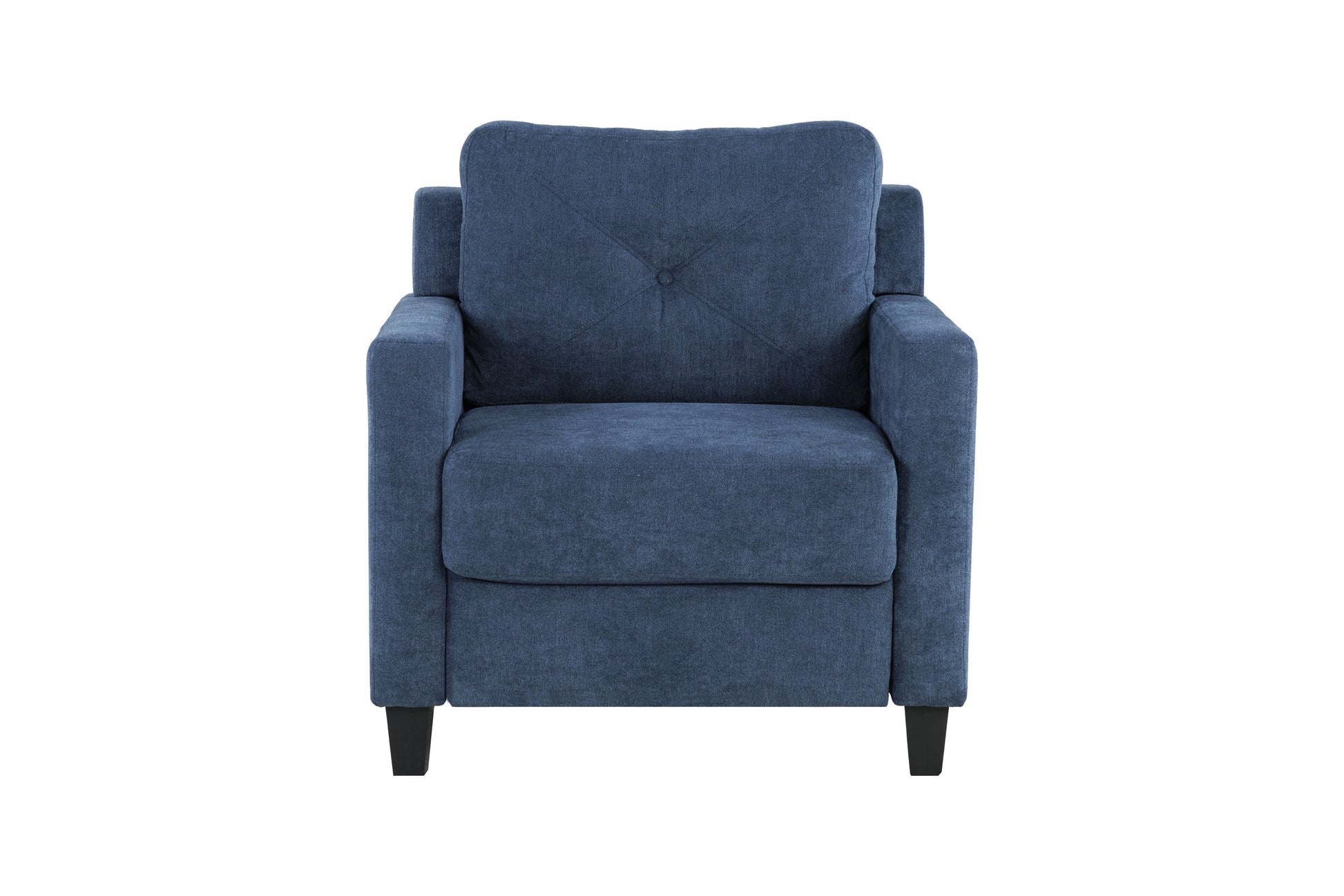 Horatio Navy Chenille Chair FredCo