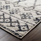 Hotoko Mid-Century Aztec Tribal Charcoal Rug FredCo