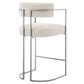 Huron Curved Back Fabric and Metal Counter Stool by Modway EEI-7227 FredCo