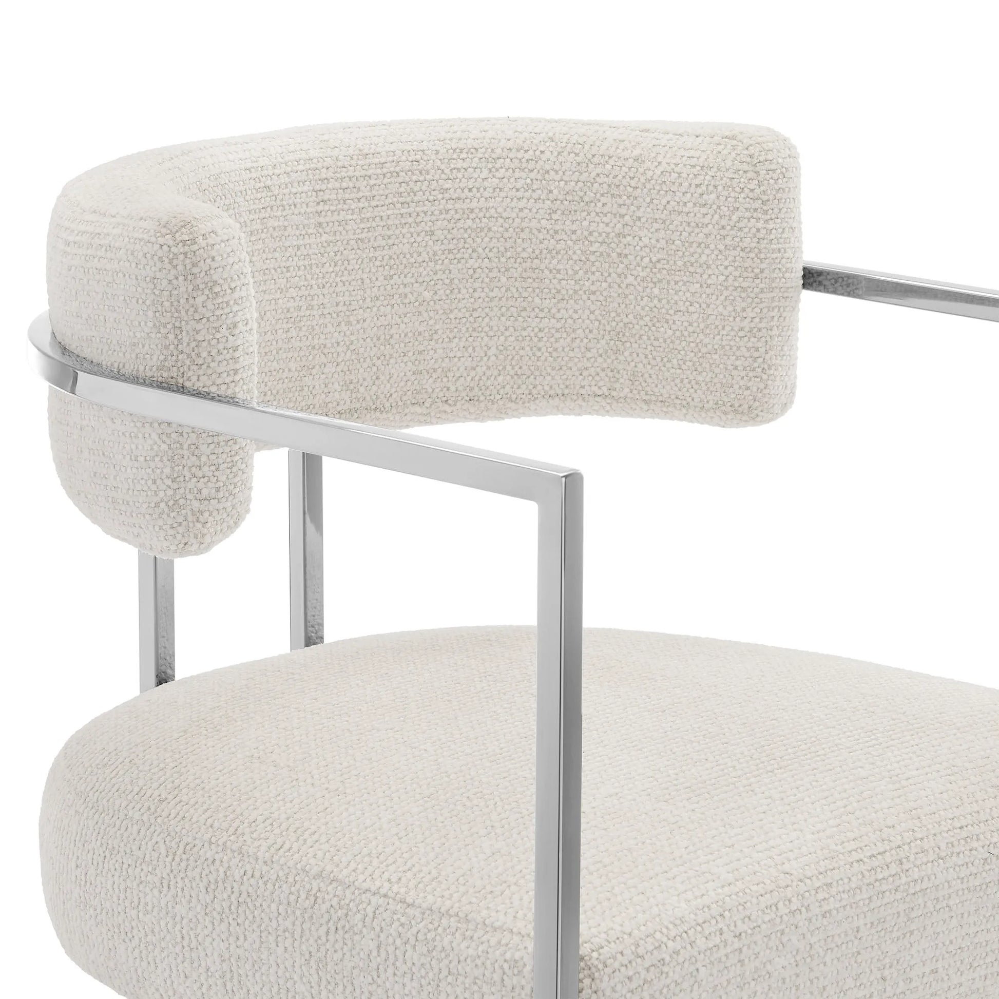 Huron Curved Back Fabric and Metal Counter Stool by Modway EEI-7227 FredCo