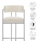 Huron Curved Back Fabric and Metal Counter Stool by Modway EEI-7227 FredCo