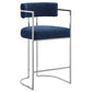 Huron Curved Back Fabric and Metal Counter Stool by Modway EEI-7227 FredCo