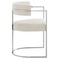 Huron Curved Back Fabric and Metal Dining Accent Chair by Modway EEI-7228 FredCo