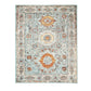 Idalia Vintage Contemporary Floral Light Blue Rug FredCo