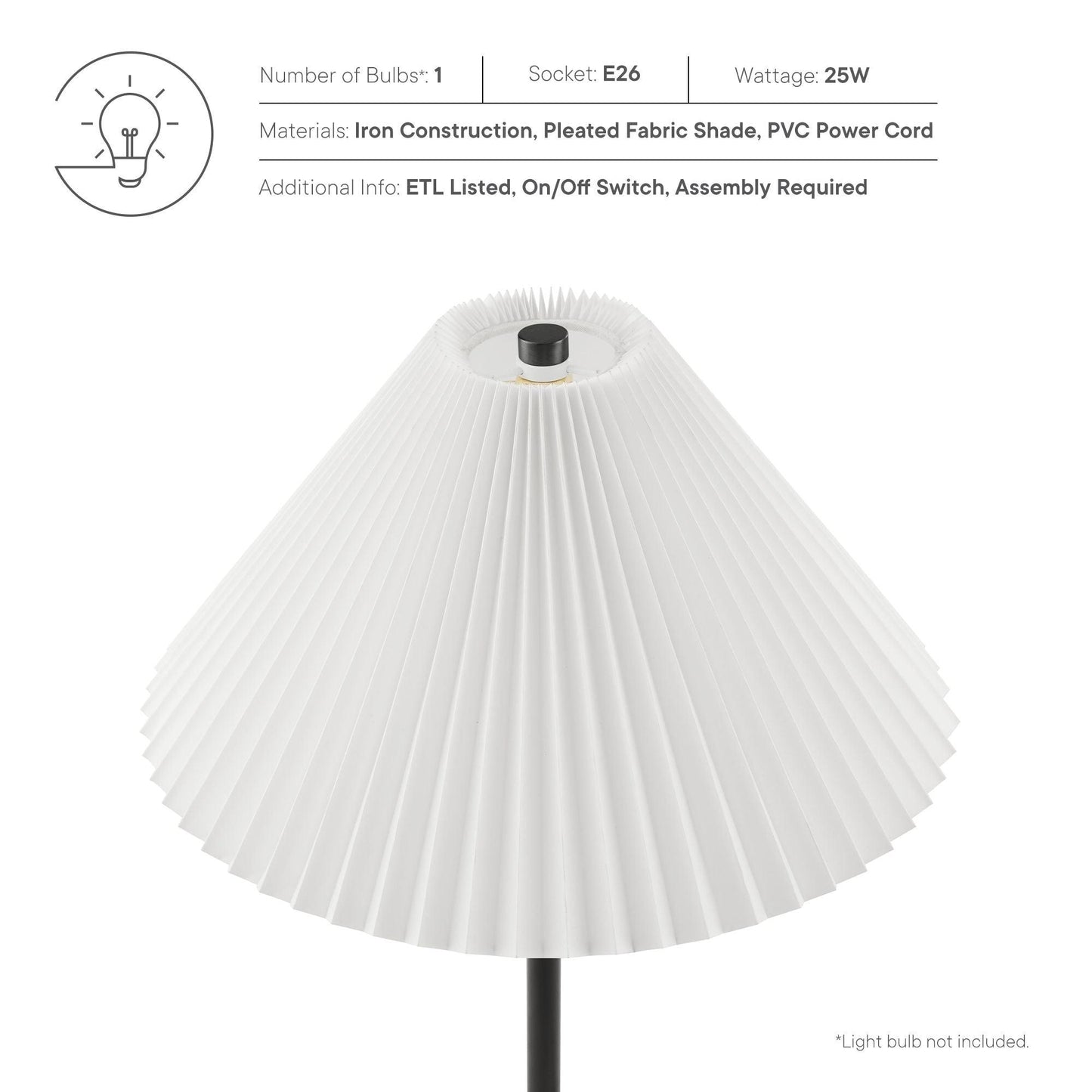 Illusion Marble Dome Table Lamp by Modway FredCo