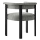 Imogen Fabric Upholstered Barrel Dining Chairs Set of 2 by Modway FredCo
