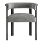 Imogen Fabric Upholstered Barrel Dining Chairs Set of 2 by Modway FredCo