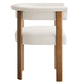 Imogen Performance Velvet Barrel Dining Chairs Set of 2 by Modway FredCo