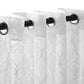 Imperial Trellis Embroidered Lightweight Sheer Curtain Set FredCo