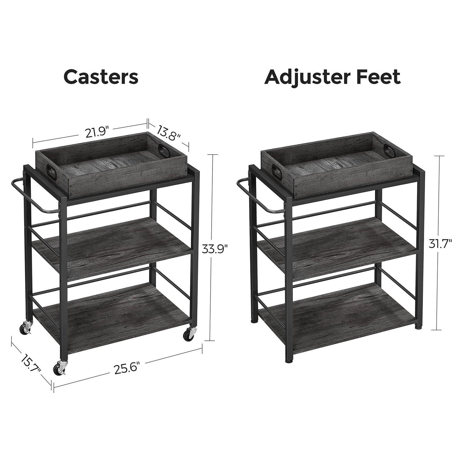 Industrial Bar Cart FredCo