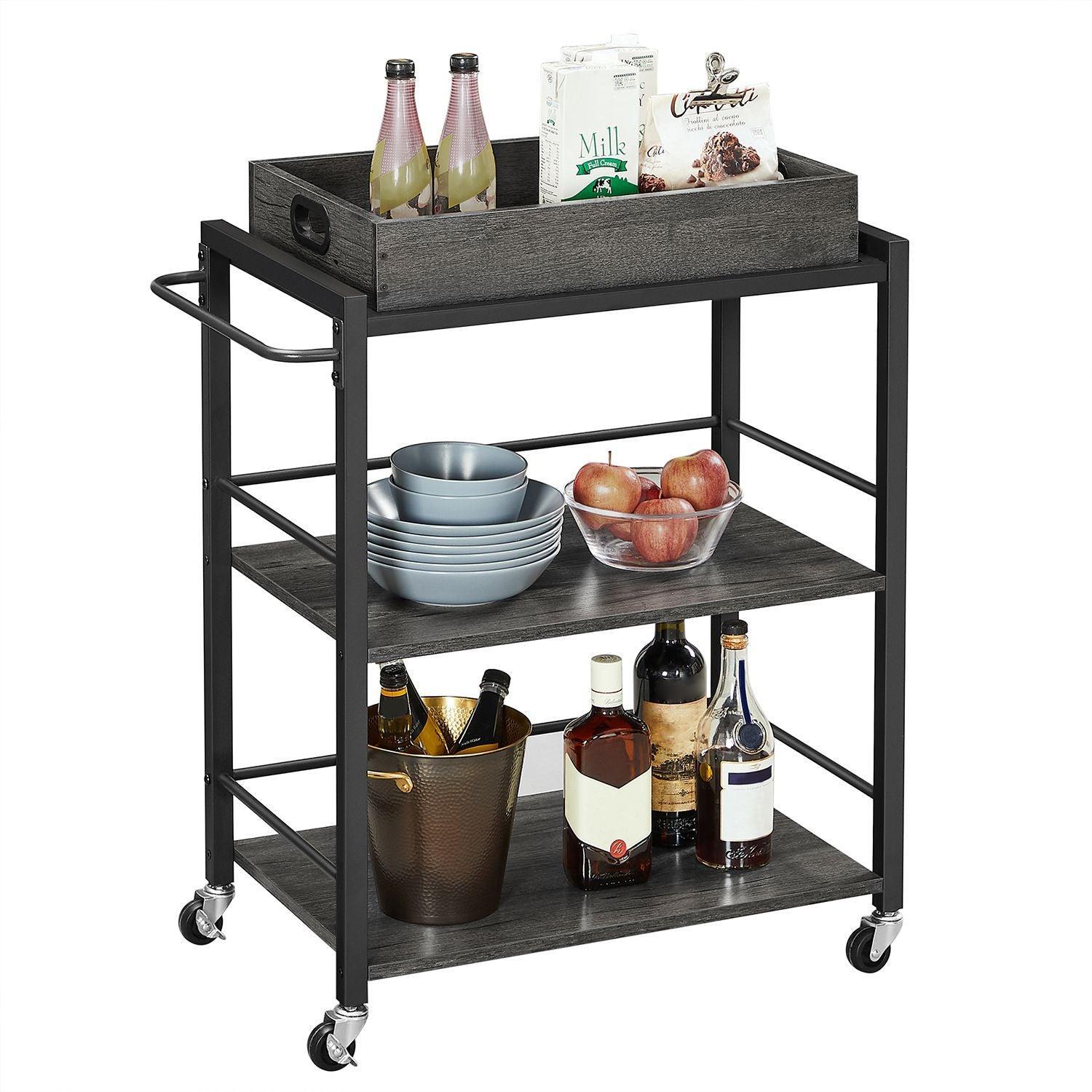 Industrial Bar Cart FredCo