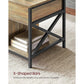 Industrial Coffee Table with Hidden Compartments FredCo