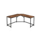 Industrial Design L-Shaped Computer Desk FredCo