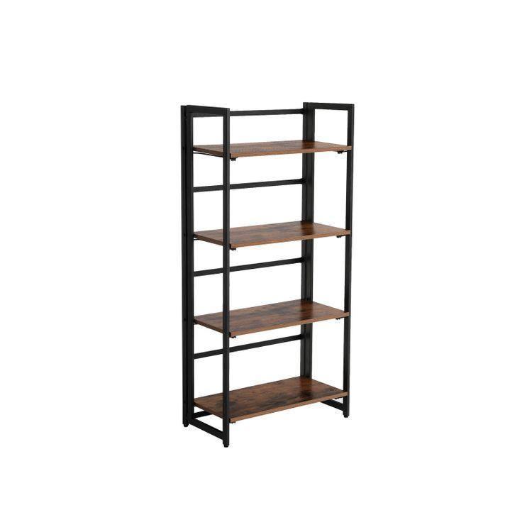 Industrial Folding Ladder Shelf FredCo