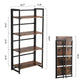 Industrial Folding Ladder Shelf FredCo