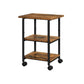 Industrial Printer Stand Rustic FredCo